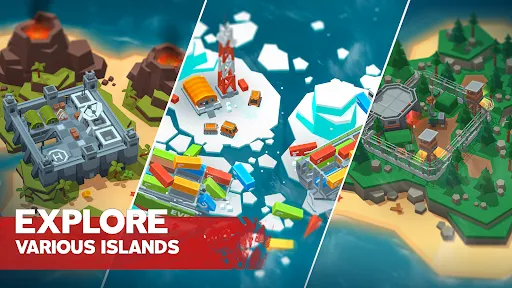 ภาพหน้าจอของ Grand Survival - Ocean Games