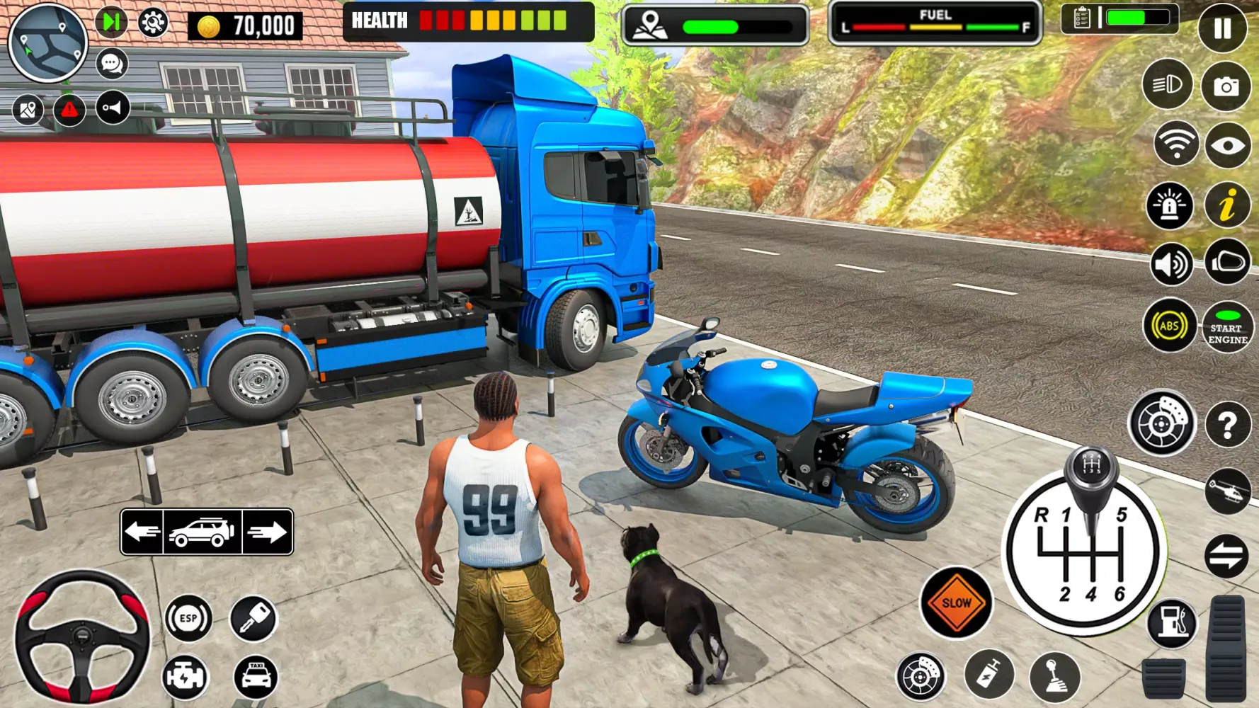 Truck Driving School Simulator 스크린샷