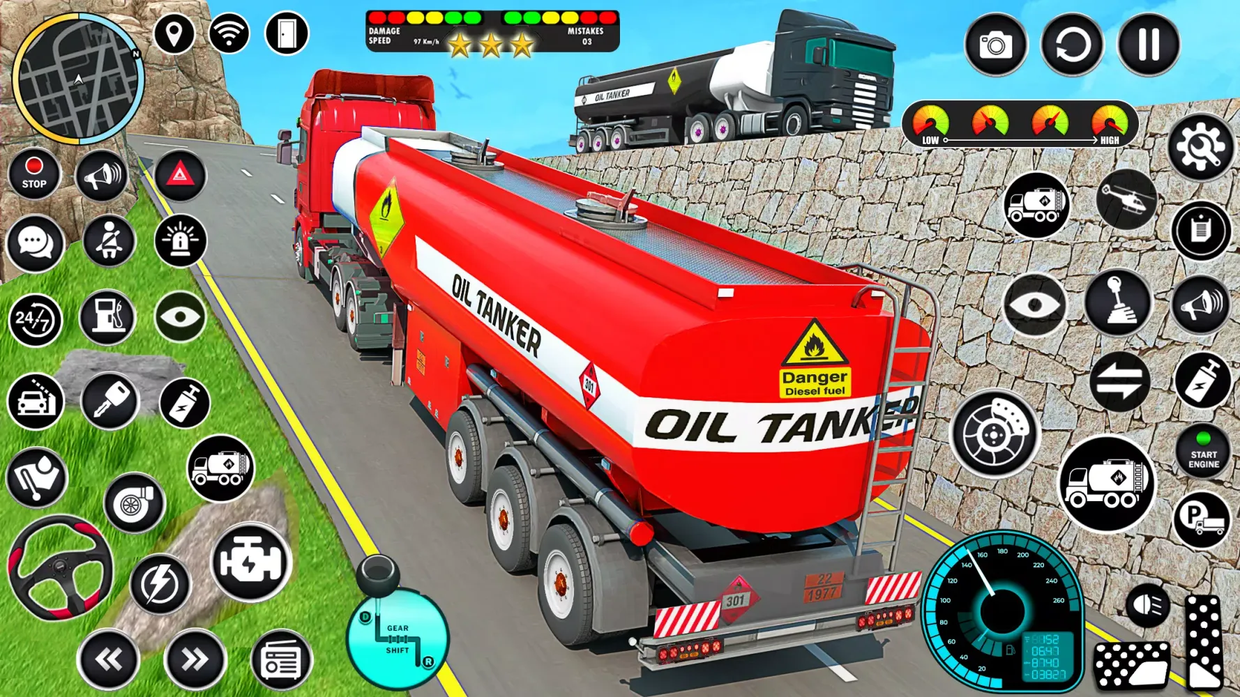 Truck Driving School Simulator 스크린샷