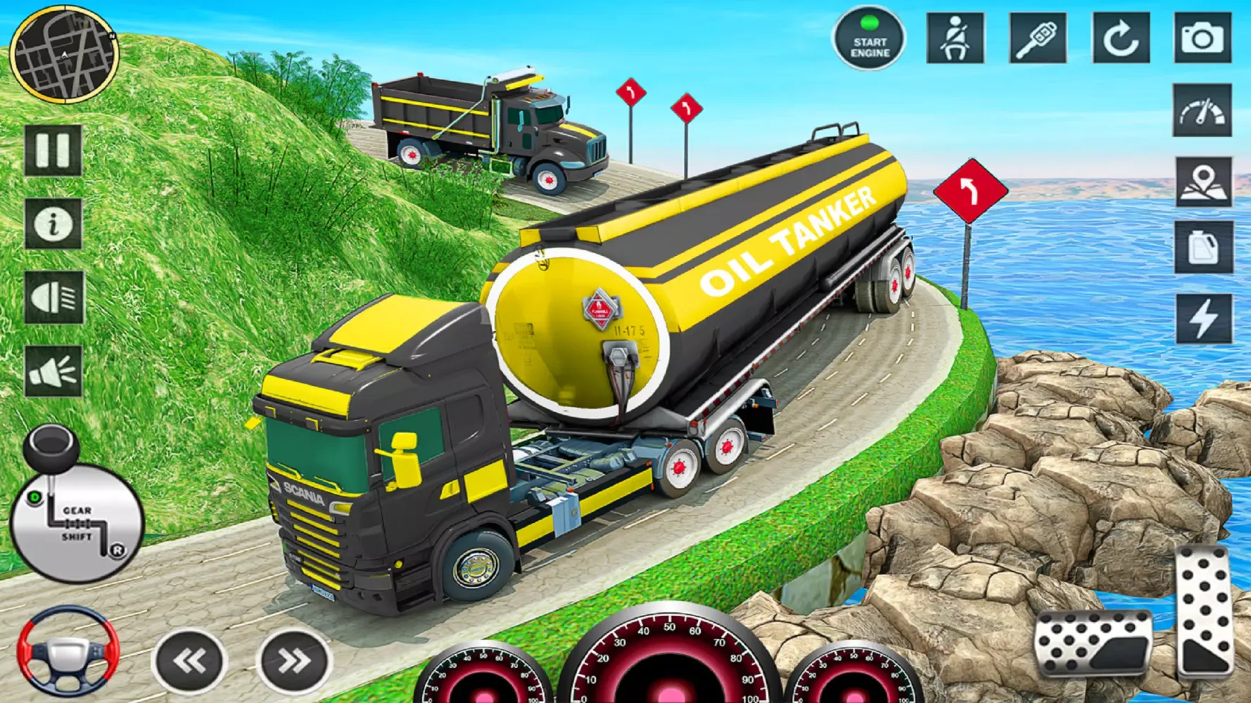 Truck Driving School Simulator 스크린샷