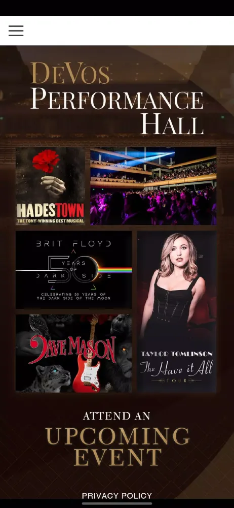 صور DeVos Performance Hall