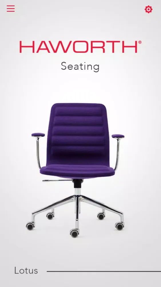 Capturas de pantalla de Haworth Seating