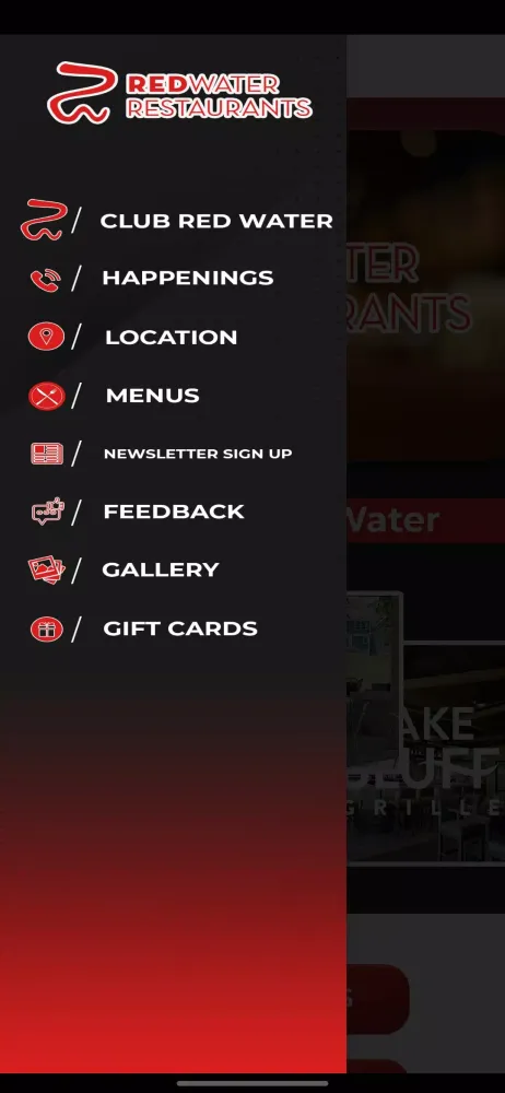 RedWater Restaurant Group应用截图