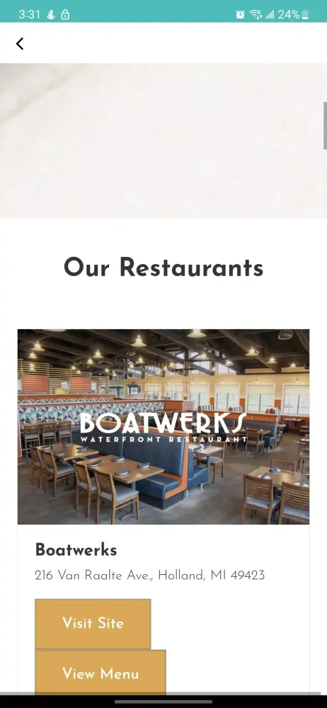 RedWater Restaurant Group应用截图