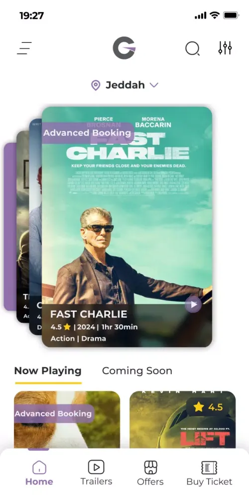 Capturas de tela do Grand Cinemas KSA