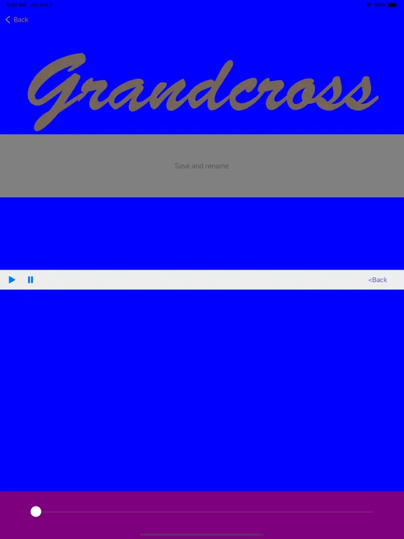 File and Audio by Grandcross iPad 应用截图