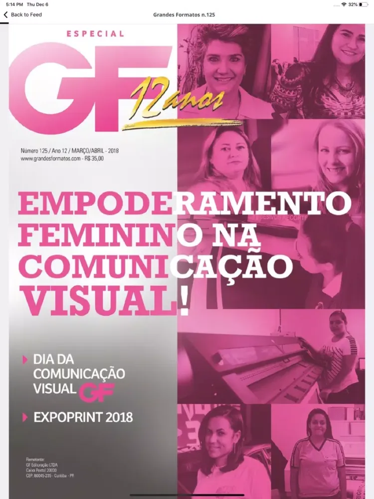 Скриншоты Revista GF Magazine iPad 