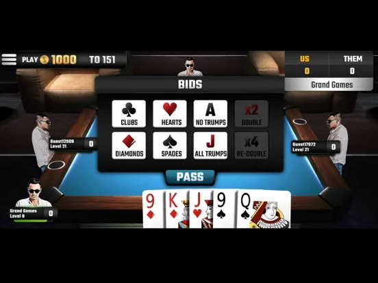Tangkapan skrin Belot Online: Card Games iPad 