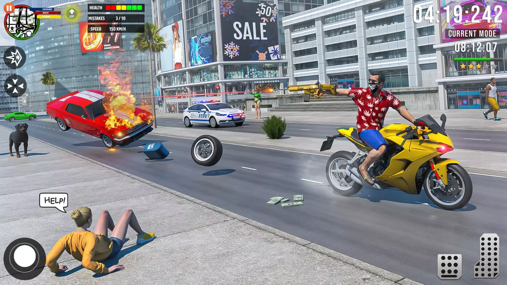 Скриншоты Grand Gangster Game Theft City