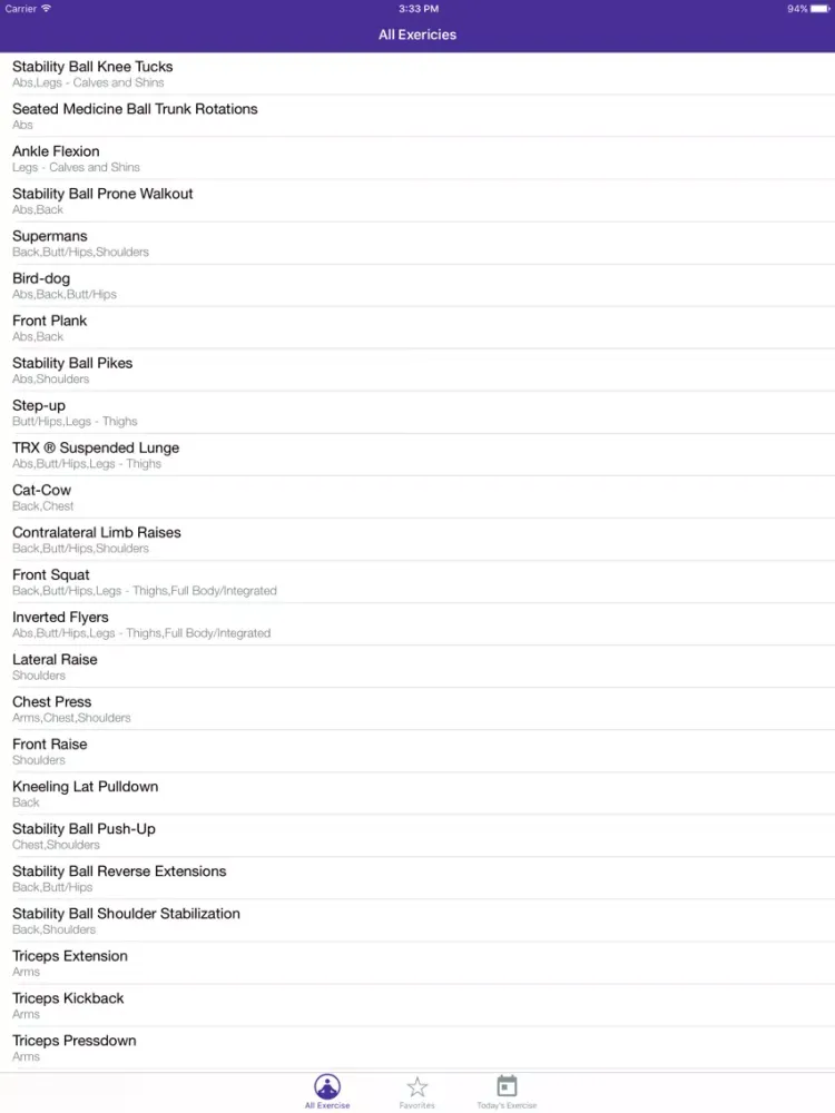 Fitness Trainer:Gym Workout Exercise, Home Trainer iPad  Screenshots