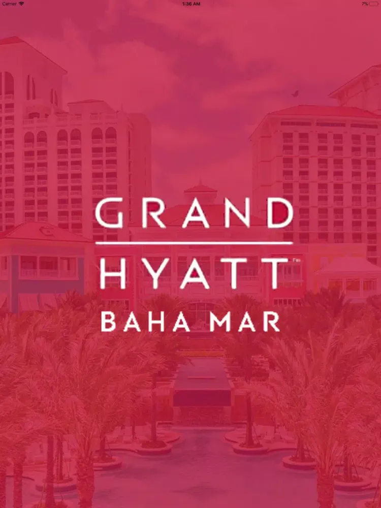 تصاویر Grand Hyatt Baha Mar iPad 
