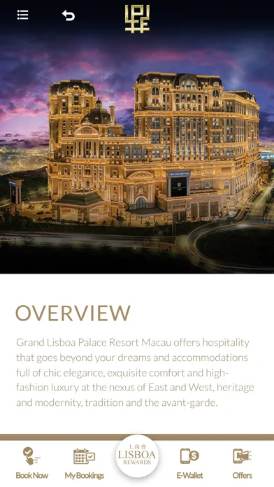 Screenshot di Grand Lisboa Palace