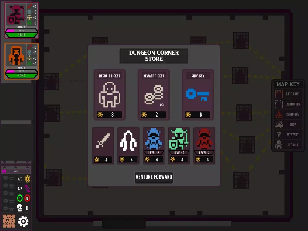 Dungeon Reels Tactics iPad  Screenshots