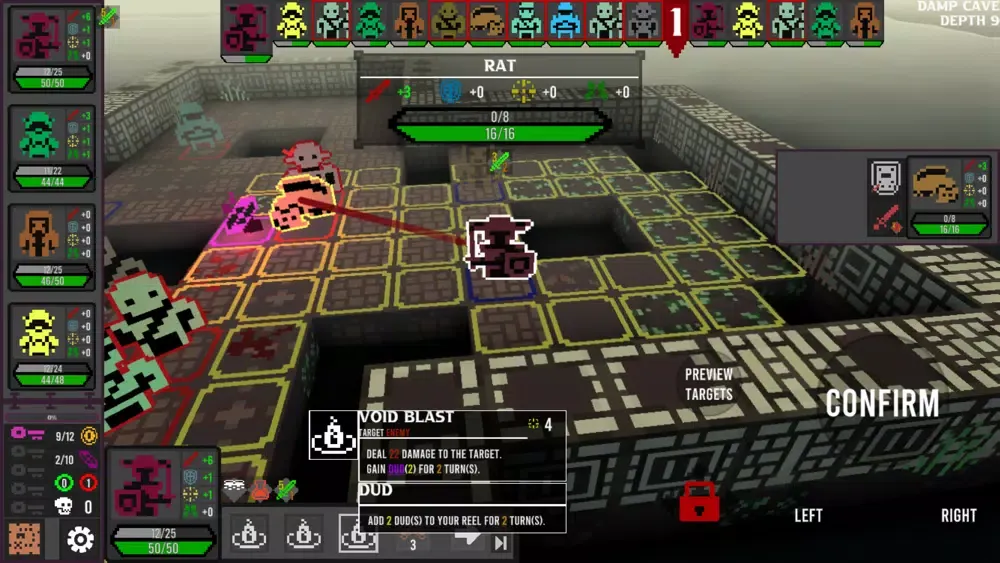Dungeon Reels Tactics Screenshots