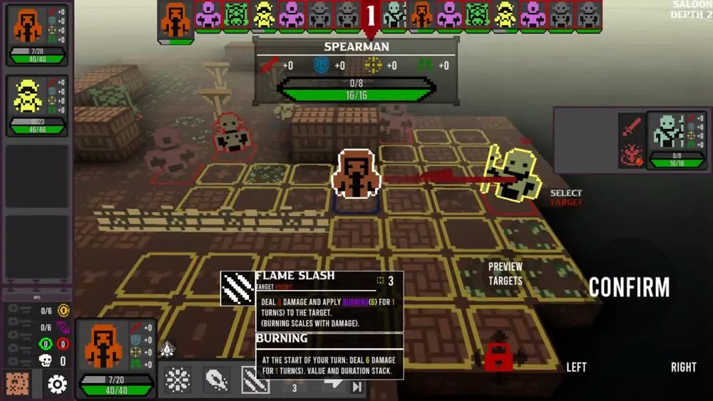 Dungeon Reels Tactics Screenshots