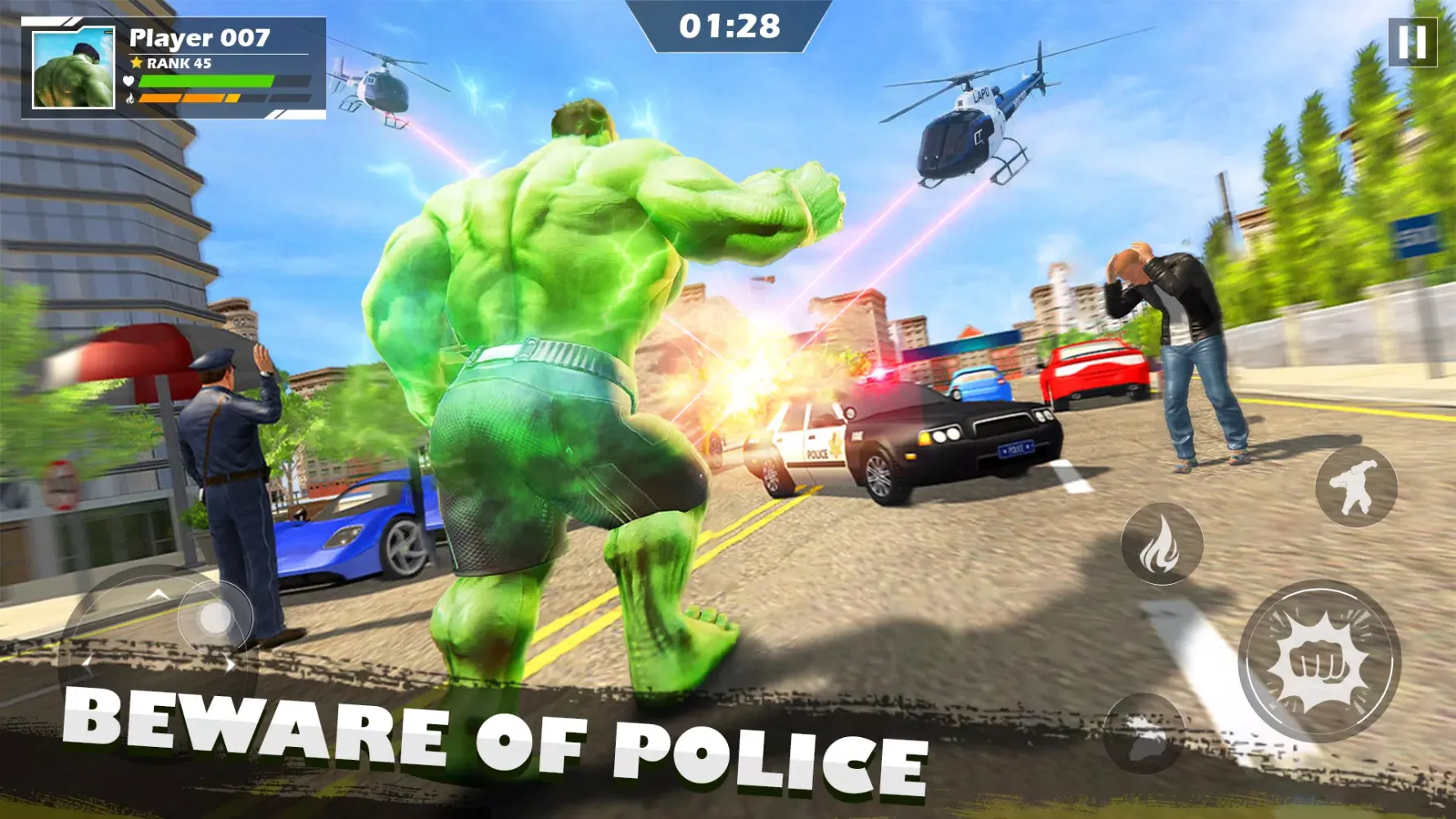 Screenshot di Grand Monster Superhero Games