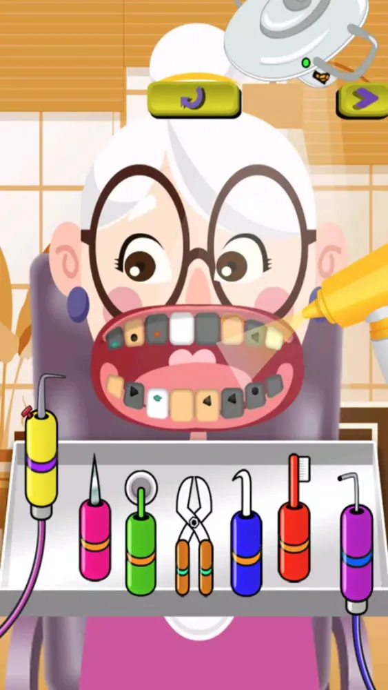 Tangkapan layar Dental Caries Treatment Granny