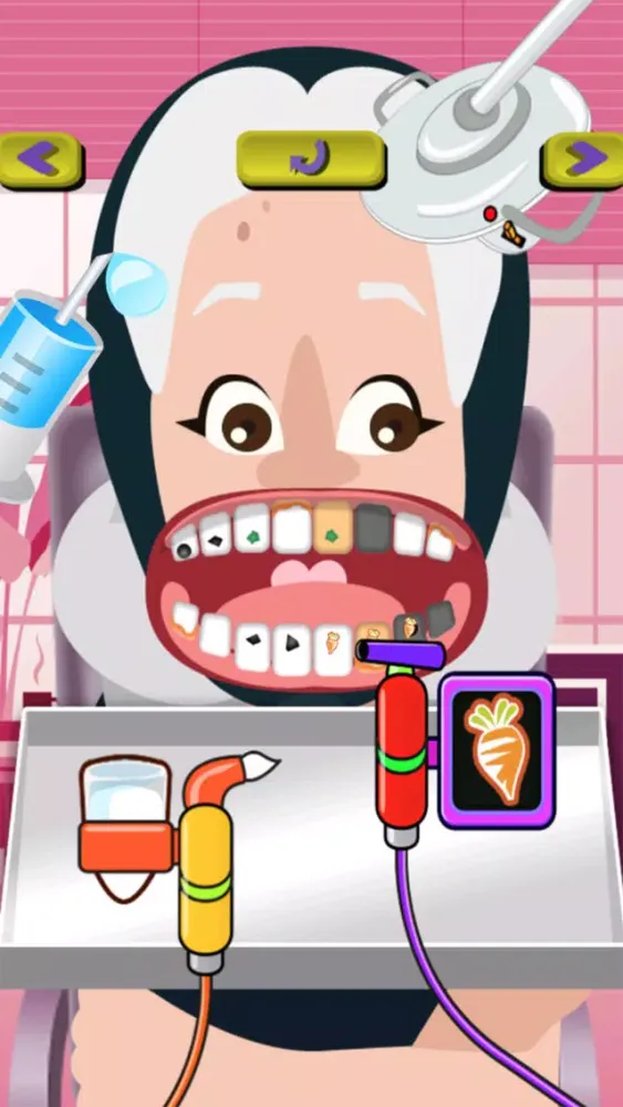 Tangkapan layar Dental Caries Treatment Granny