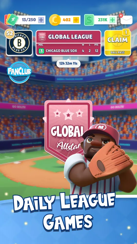 Screenshot di Baseball Franchise Manager