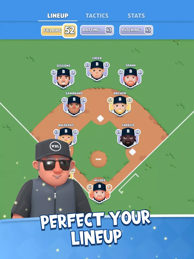 Screenshot di Baseball Franchise Manager