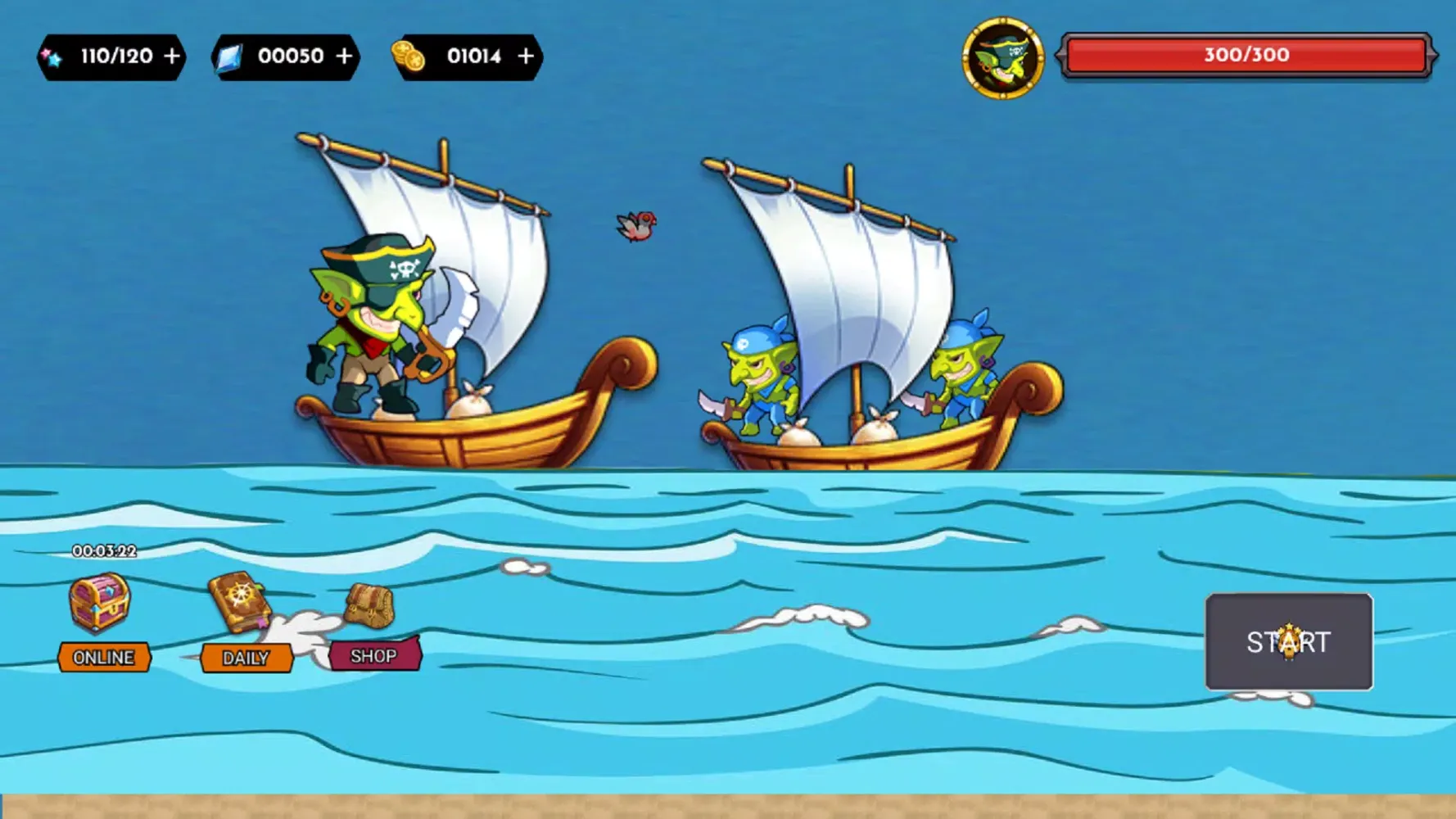 Screenshot di Grand Pirate Sea Battle
