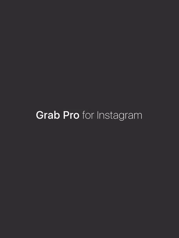 صور Grab Pro for IG iPad 