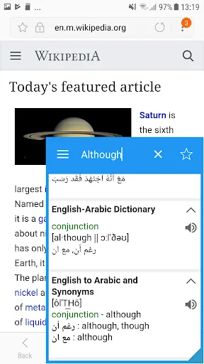 Arabic Dictionary & Translator Screenshots