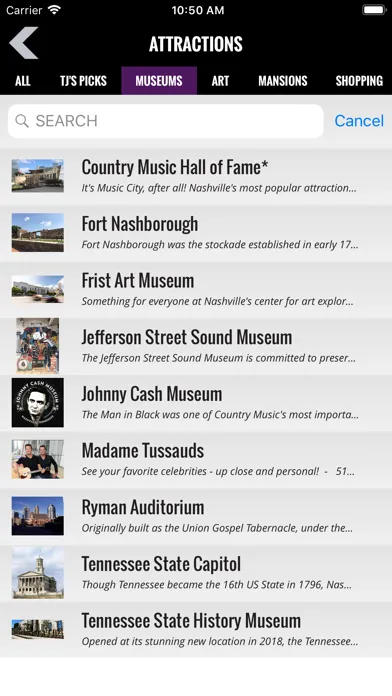 Music City Bites & Sites 스크린샷
