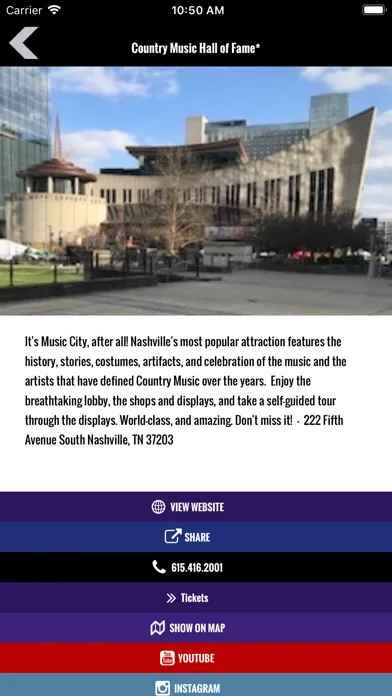 Music City Bites & Sites 스크린샷