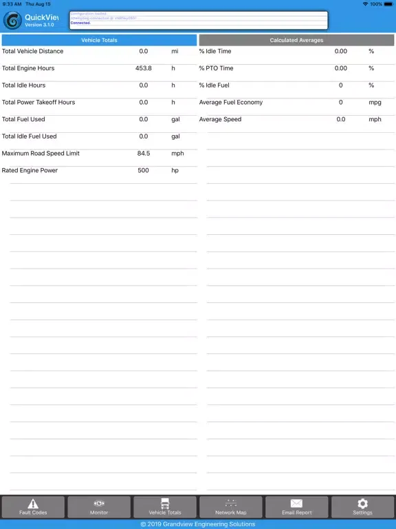 Zrzuty ekranu GES QuickView iPad 