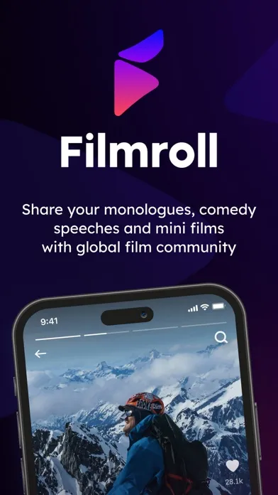 Tangkapan skrin Filmroll: Watch Short Videos