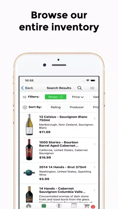 Zrzuty ekranu Grand Wine and Spirits
