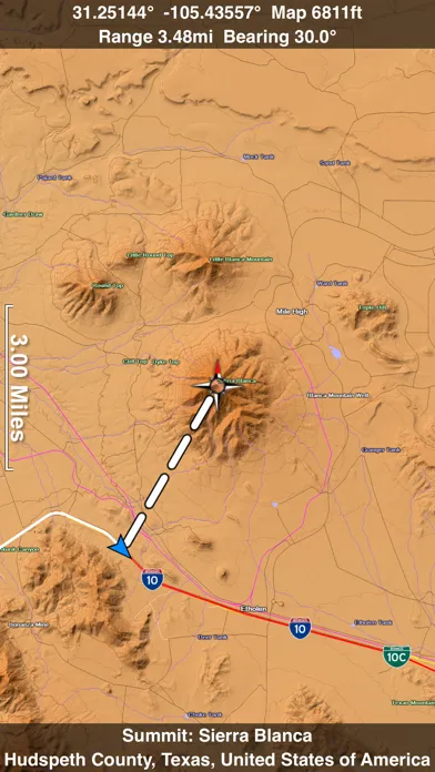 صور Scenic Map Central USA