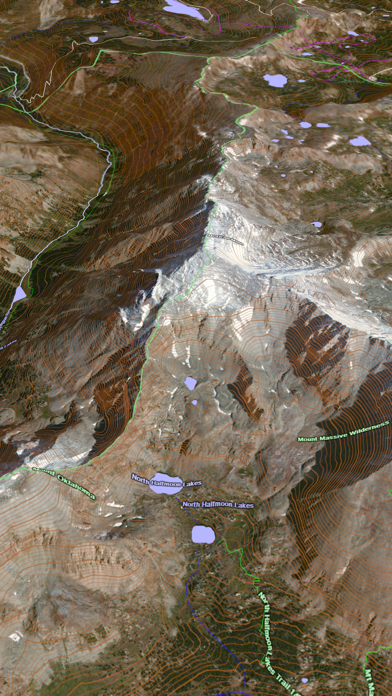 Scenic Map Central USA स्क्रीनशॉट