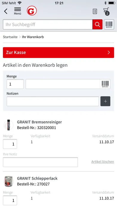 GRANIT PARTS Screenshots