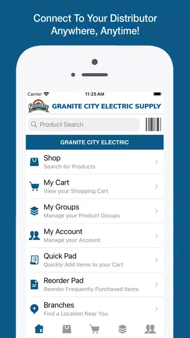 Screenshot di Granite City Electric Supply