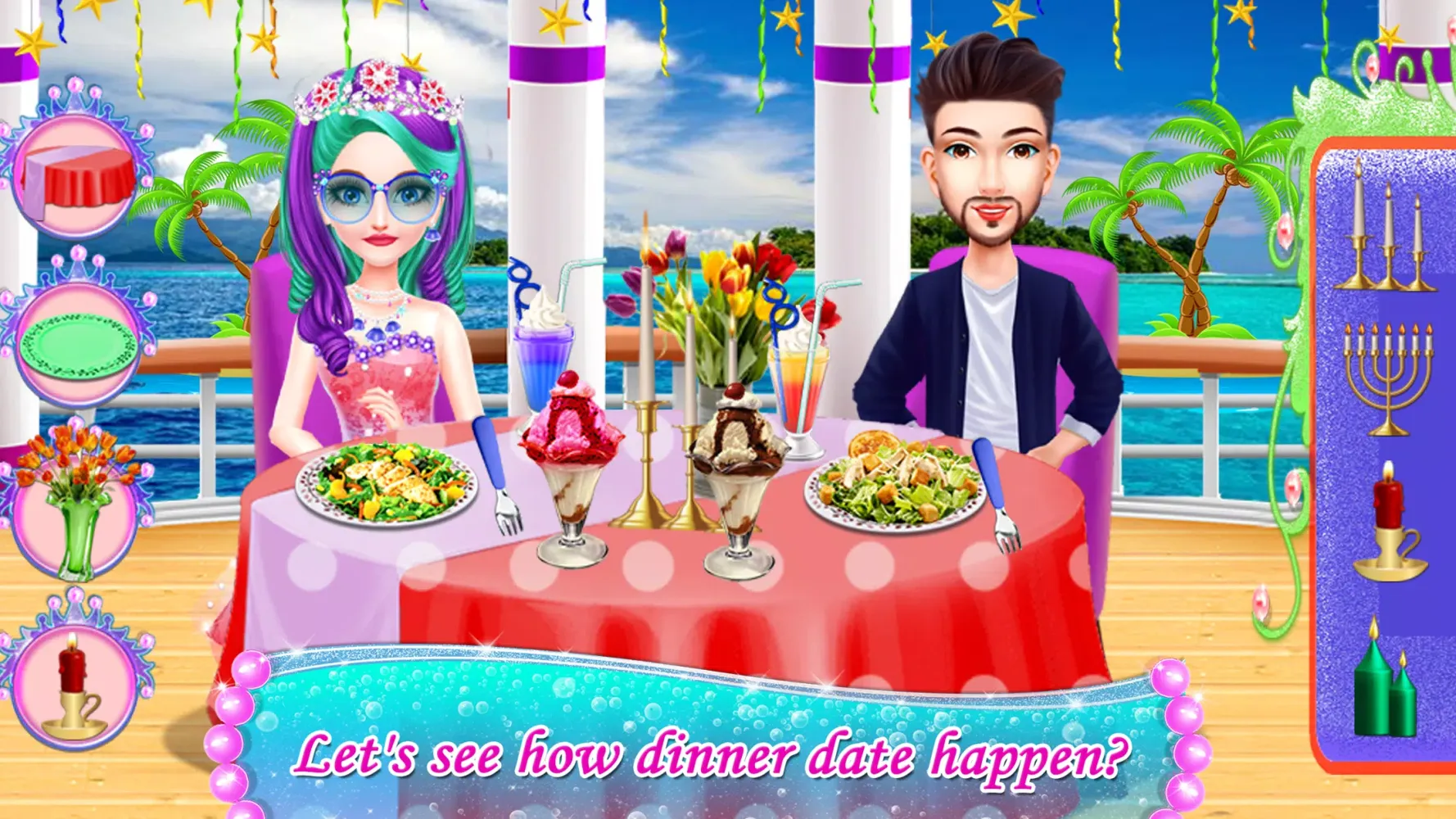 Capturas de pantalla de Mermaid Secret Love Story Game