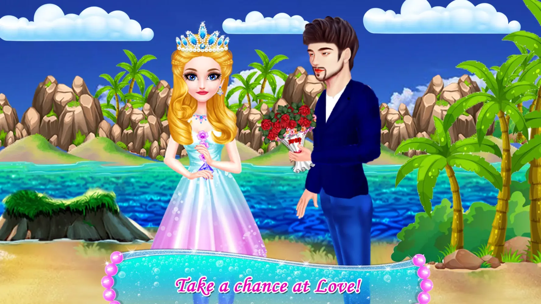 Capturas de pantalla de Mermaid Secret Love Story Game
