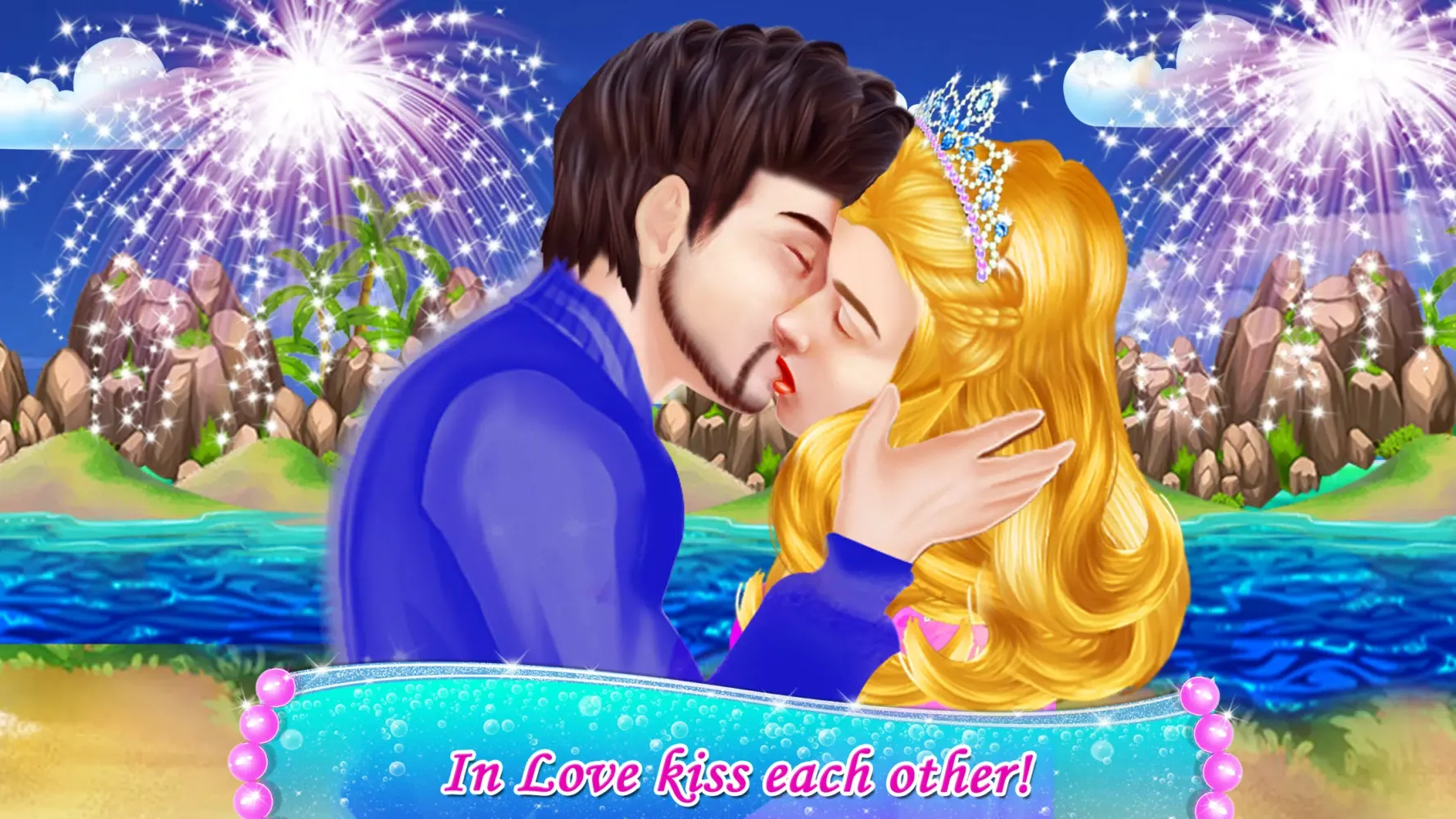 Capturas de pantalla de Mermaid Secret Love Story Game