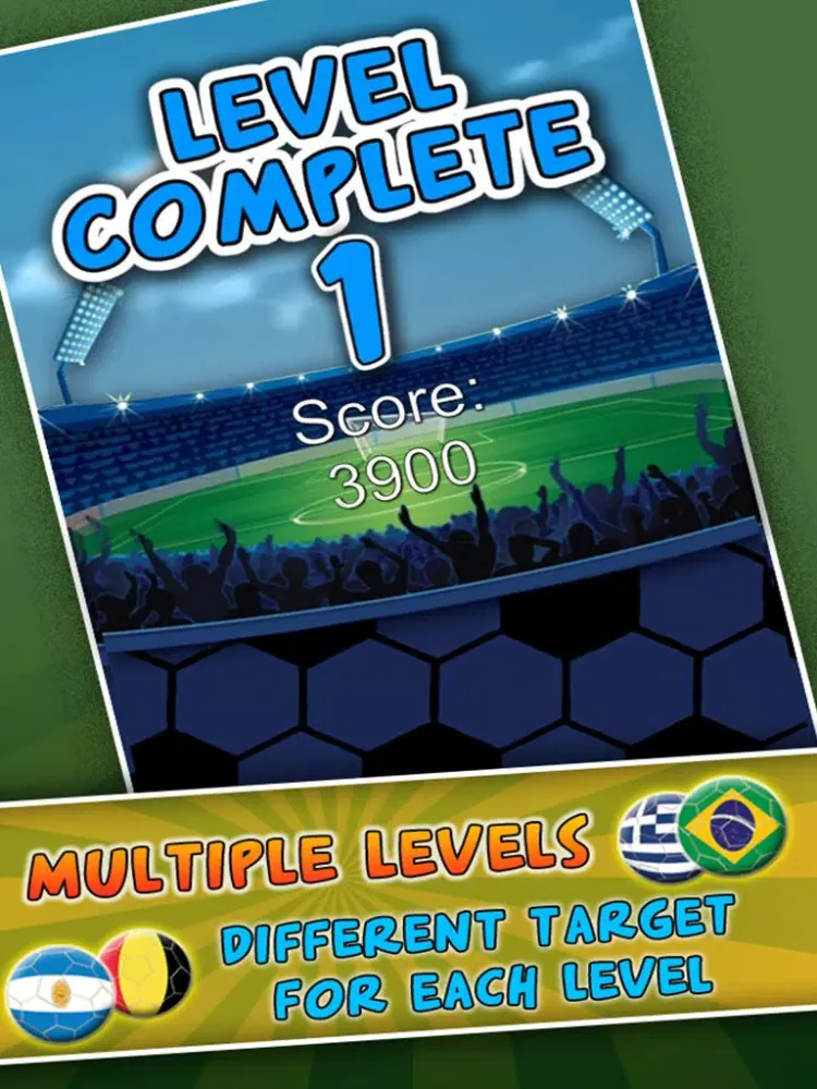 Screenshot di Football Country Crush iPad 