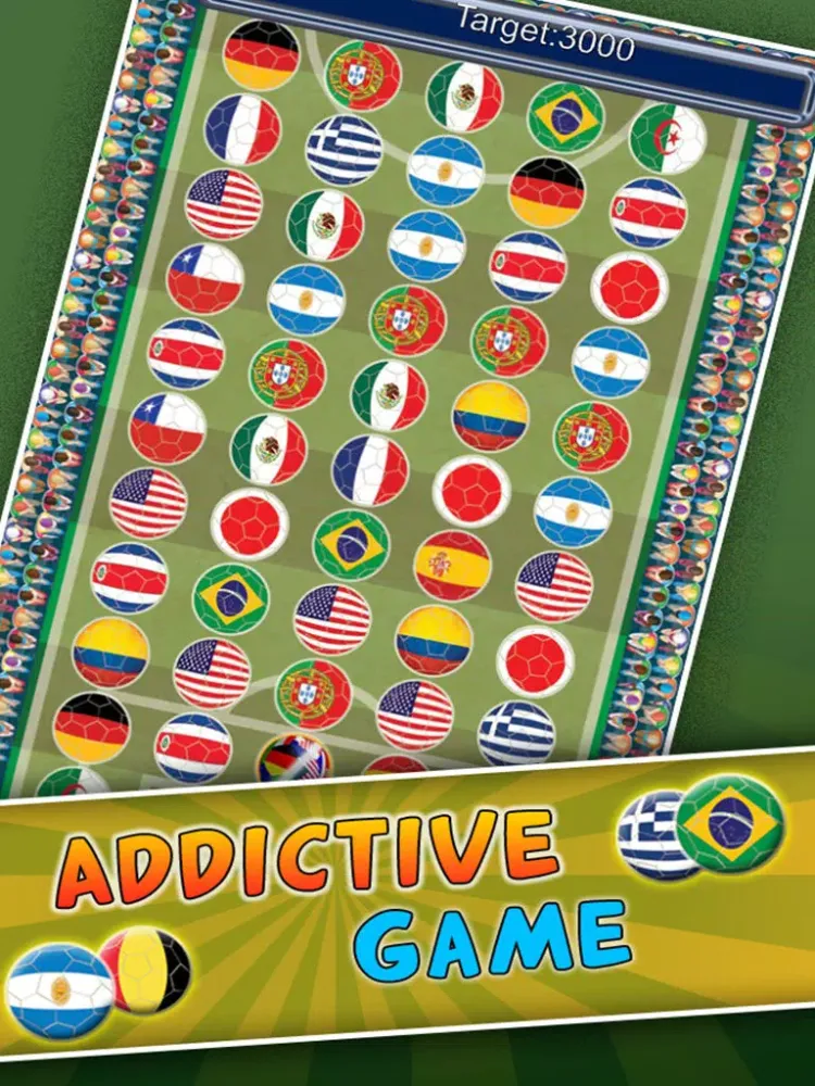 Screenshot di Football Country Crush iPad 