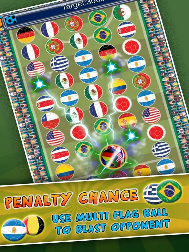Screenshot di Football Country Crush iPad 