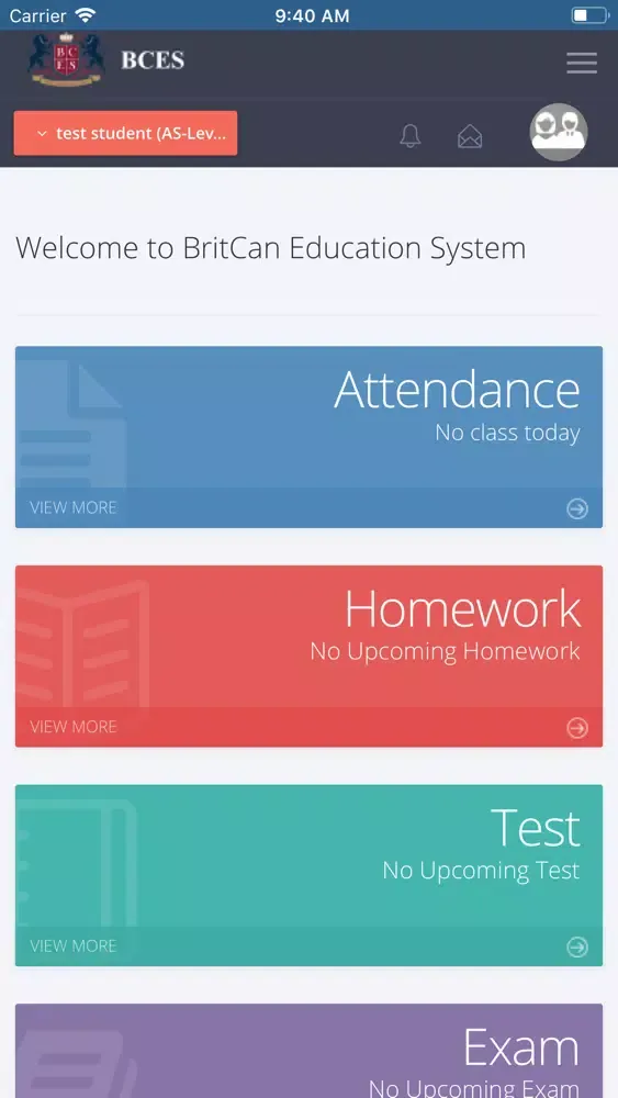 Ảnh chụp màn hình của BritCan Campus