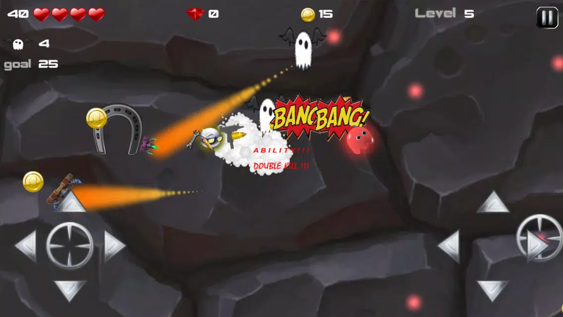 Capturas de pantalla de Fun with Gun - Ghost Bro Game