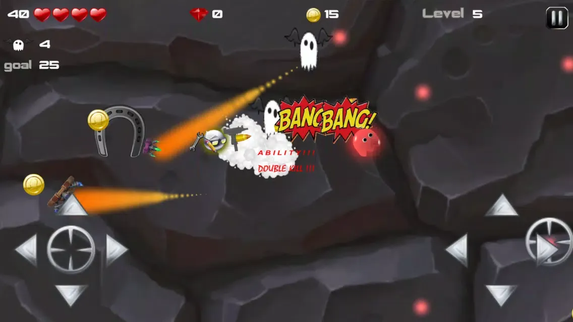 Screenshot di Fun with Gun - Ghost Bro Game