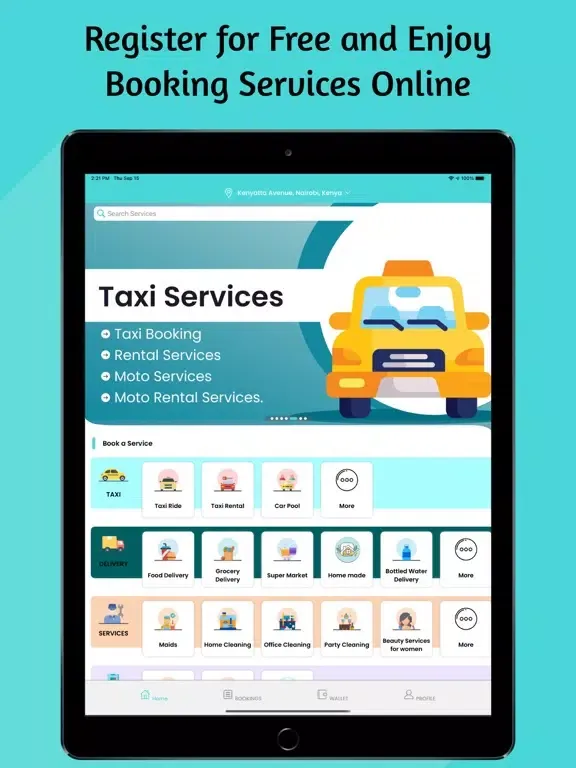 Скриншоты Grant App iPad 
