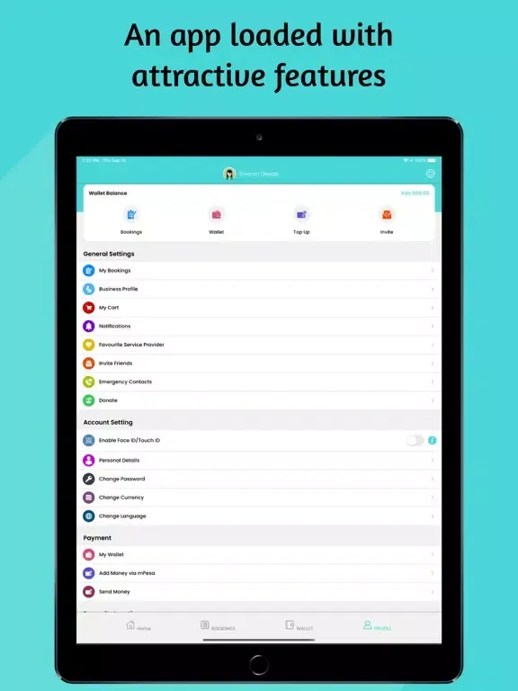 Скриншоты Grant App iPad 