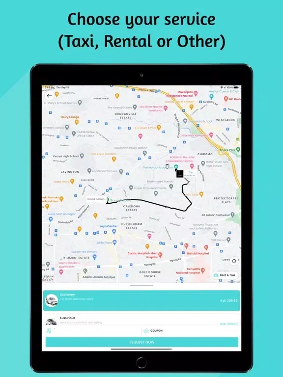 Скриншоты Grant App iPad 