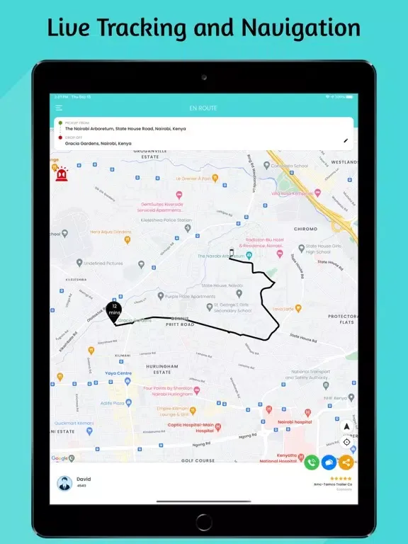 Скриншоты Grant App iPad 