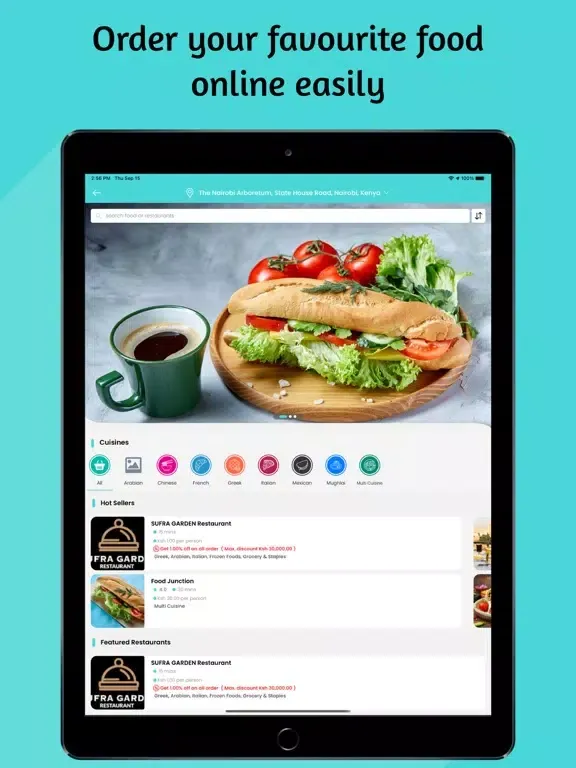 Скриншоты Grant App iPad 